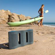 NYNE Aqua IPX7 Rated Waterproof Floating Portable Bluetooth Speaker with Built in Hands free Microphone (Grey... N6