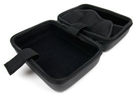 DURAGADGET Premium Quality Black Hard Shell EVA Box Case with Carabiner Clip &amp; Twin Zips for NEW JBL Clip / Clip... N5