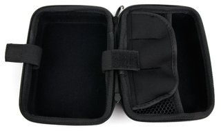 DURAGADGET Premium Quality Black Hard Shell EVA Box Case with Carabiner Clip &amp; Twin Zips for NEW JBL Clip / Clip... N6