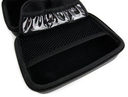 DURAGADGET Premium Quality Black Hard Shell EVA Box Case with Carabiner Clip &amp; Twin Zips for NEW JBL Clip / Clip... N7