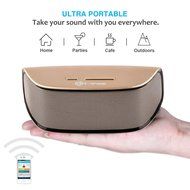 Bluetooth Speaker E-Spark S1 10W Stereo Speaker (10W Output Power Driver Passive Subwoofer Strong Bass Aluminum-Alloy... N4