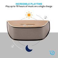 Bluetooth Speaker E-Spark S1 10W Stereo Speaker (10W Output Power Driver Passive Subwoofer Strong Bass Aluminum-Alloy... N5
