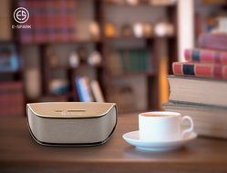 Bluetooth Speaker E-Spark S1 10W Stereo Speaker (10W Output Power Driver Passive Subwoofer Strong Bass Aluminum-Alloy... N9