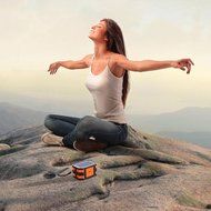 Mpow Portable Bluetooth Speakers Wireless with Extral 1000 mAh Emergency Power Bank for Outdoor or Shower N4