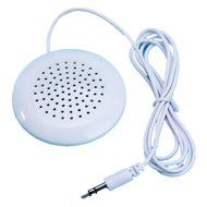 Speakers,LandFox Portable 3.5mm Pillow Speaker for MP3 MP4 CD iPod Phone,White