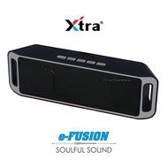 XTRA e-FUSION Wireless 4.1 Bluetooth Speaker Portable Stereo FM Radio, High-Def Crystal Sound, Upto 128GB Micro... N7