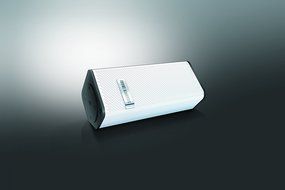 SHARPER IMAGE Universal Wireless Premium Bluetooth Speaker with Microphone for Smart Devices - Retail Packaging... N7