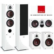 Dali 5-Piece Speaker System with Zensor 5, Zensor 3, and Zensor Vokal in White