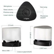 Wireless Bluetooth Portable Mini LED Color Changing Speaker, APP Light Control, 16 Million Colors and Hands Free... N2