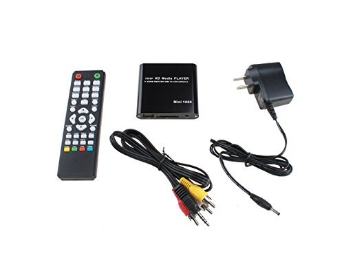 Actpe Western Mini 1080P Full HD Digital Media Player-MKV/RM-SD/USB HDD-HDMI for Windows & MAC OS w/ remote controller... N3