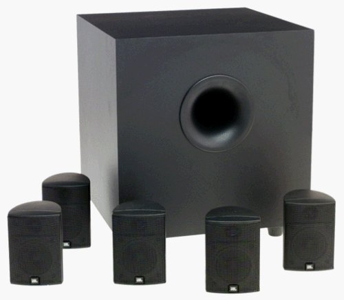 JBL SCS125 6-Piece Complete Home Theater Speaker System (Discontinued by Manufacturer)