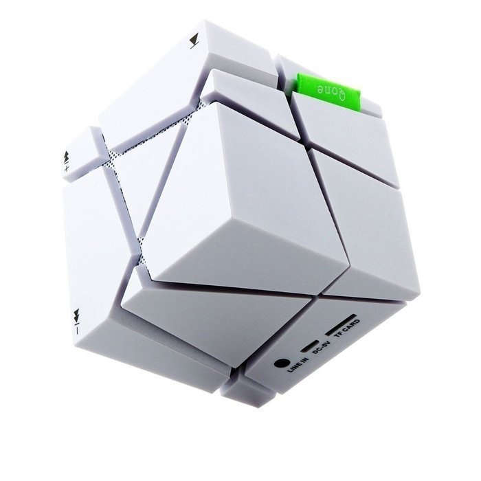 USA Stock Allspark Cube Ultra-Portable Wireless Bluetooth Speaker, Powerful Sound with Build-in Microphone, Work...