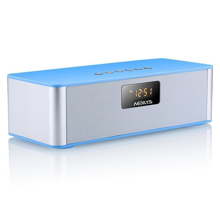Bluetooth Speakers,AEDILYS HIFI DTS-HD Technolog Portable Wireless Bluetooth Speaker Stereo (Black) N6