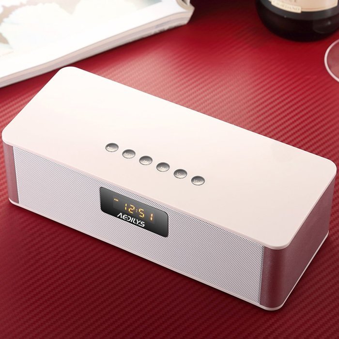 Bluetooth Speakers,AEDILYS HIFI DTS-HD Technolog Portable Wireless Bluetooth Speaker Stereo (Black) N13