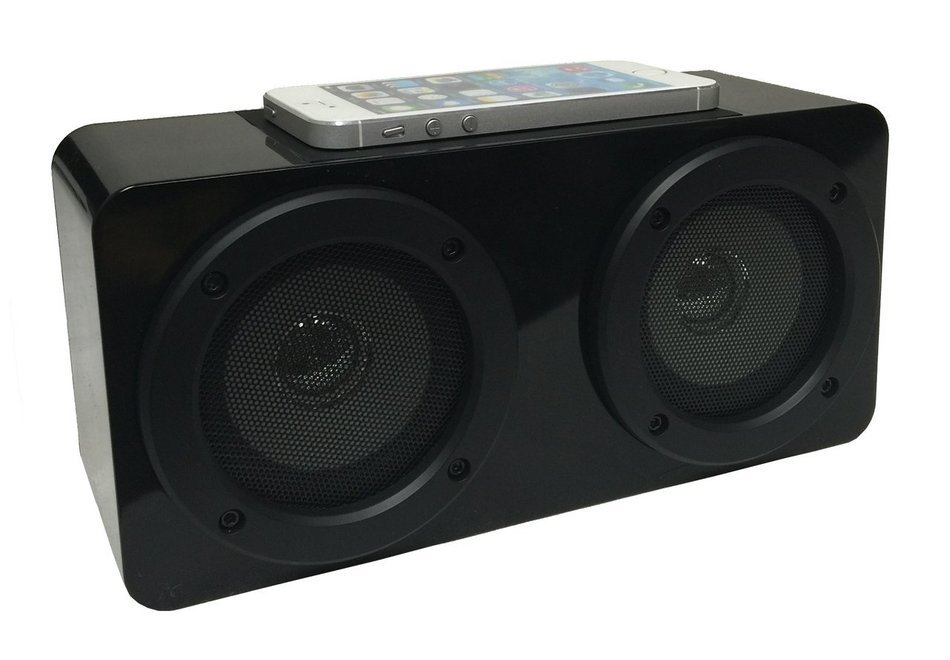 EZ Tunes Wireless Touch Amplifier! Magnetic Induction Portable Speaker; Hands-Free, No App, No Bluetooth, No USB