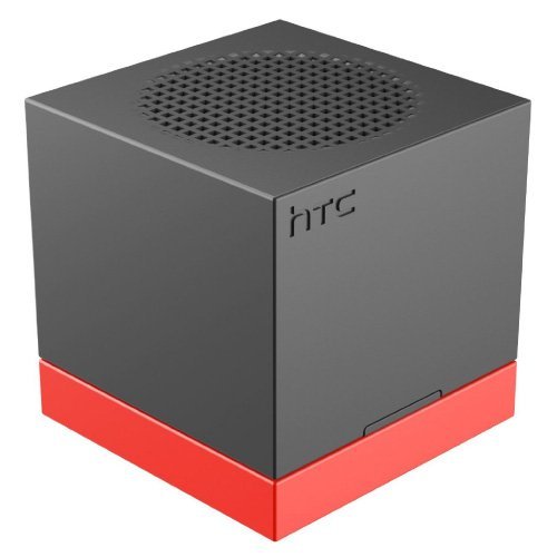 HTC ST A100 Boombass Bluetooth Speaker - Retail Packaging - Black/Orange