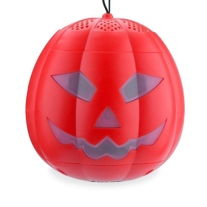 Wireless Pumpkin Speaker, Bnest Freak Stereo Outdoor Recharging Bluetooth Speaker in Pumpkin Style for Halloween... N5