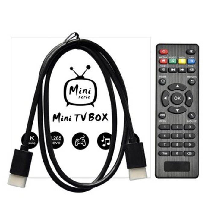 Amlogic Mini M8S II 4K Smart TV Box Internet Streaming Smart Media Player S905X Quad Core Processor 1GB+8GB 64bit... N9