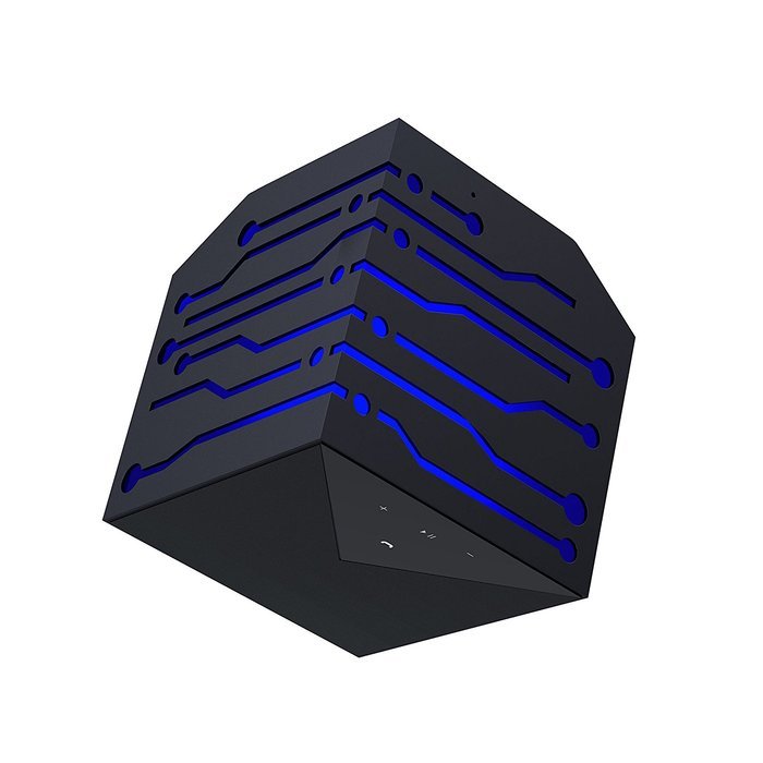 Wotmic Bluetooth Speakers Portable Speakers Outdoor Speakers Wireless Speakers NFC Tech Black