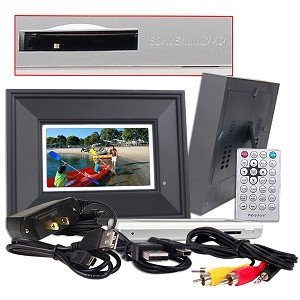 PhotoShare 7" XL Widescreen Digital Photo Frame & Media Player N2