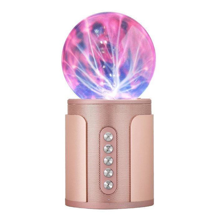 Uchoir Magic Plasma Ball Bluetooth Speaker, Fantastic Flashing Lightning ball Stereo Wireless Bluetooth Speaker...