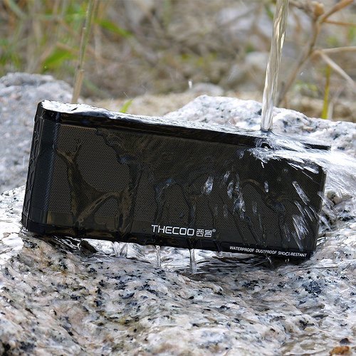 GranVela&reg; Thecoo A530 IPX4 Portable Wireless Bluetooth 4.0 Stereo Speaker ,Powerful Sound with Enhanced Bass,... N3