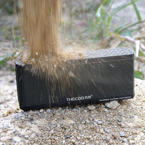 GranVela&reg; Thecoo A530 IPX4 Portable Wireless Bluetooth 4.0 Stereo Speaker ,Powerful Sound with Enhanced Bass,... N4