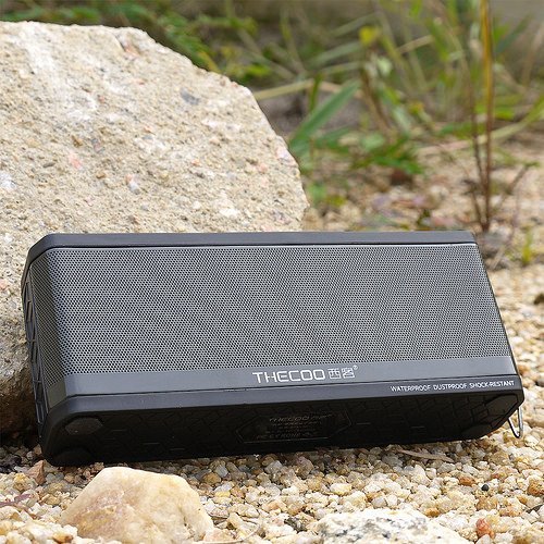 GranVela&reg; Thecoo A530 IPX4 Portable Wireless Bluetooth 4.0 Stereo Speaker ,Powerful Sound with Enhanced Bass,... N5