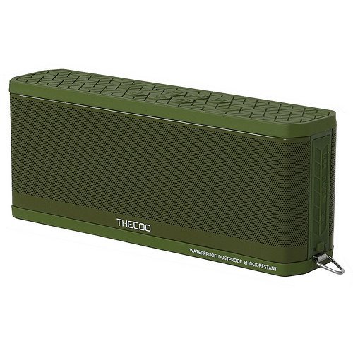 GranVela&reg; Thecoo A530 IPX4 Portable Wireless Bluetooth 4.0 Stereo Speaker ,Powerful Sound with Enhanced Bass,... N9