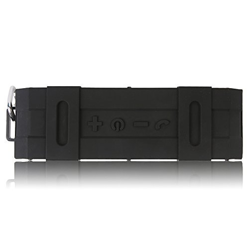 Woozik Wave HD Wireless Bluetooth Speaker: Built-in Speakerphone, IPX6 Water Resistant,, Loud Stereo Sound, Great... N4