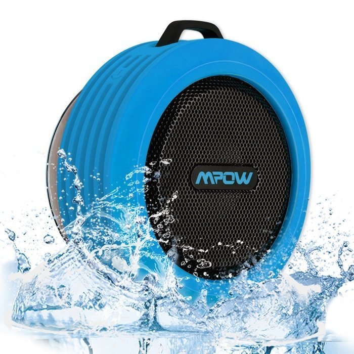 Mpow Buckler Portable Wireless Bluetooth Shower Speaker Waterproof with Mic, Hands-free Calling Function for Shower... N2