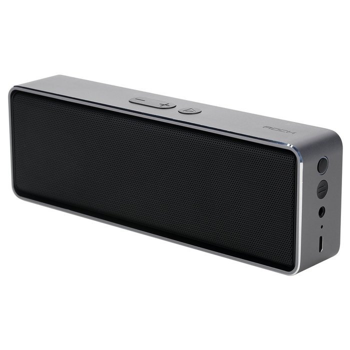 GranVela Rock MUBOX Portable Bluetooth 4.0 Aluminum Wireless Stereo Speaker with Two Strong Speaker Drivers, A...