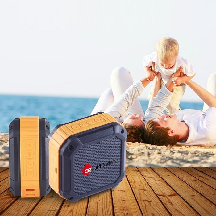 Build Excellent&reg; Waterproof Wireless Bluetooth Speaker/Stereo,IP X5 Waterproof Shockproof Bluetooth 3.0 Rugged... N8