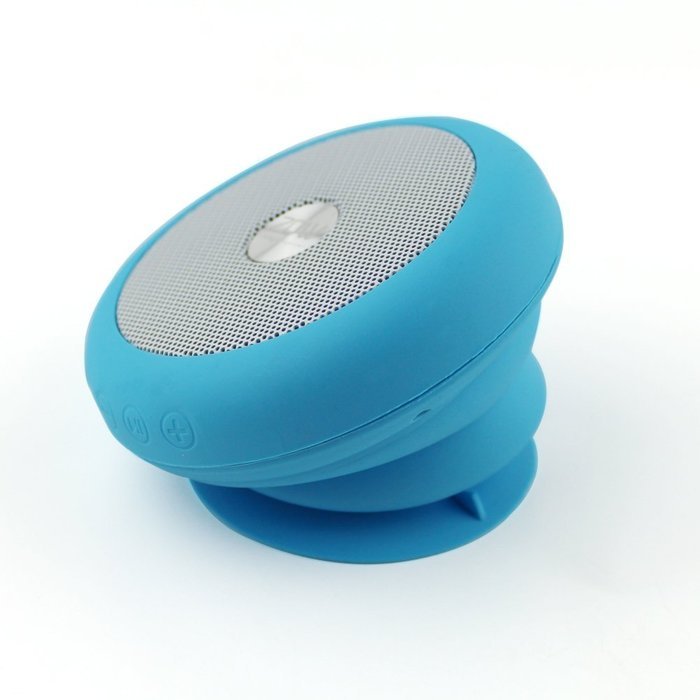 Shower Speaker, Portable Wireless FM Radio Speakers with Suction Cup for Shower Music Beach Pool Outdoor By ZDW... N11