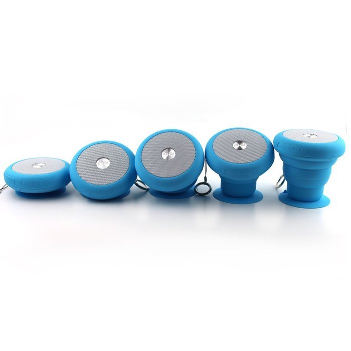 Shower Speaker, Portable Wireless FM Radio Speakers with Suction Cup for Shower Music Beach Pool Outdoor By ZDW... N13