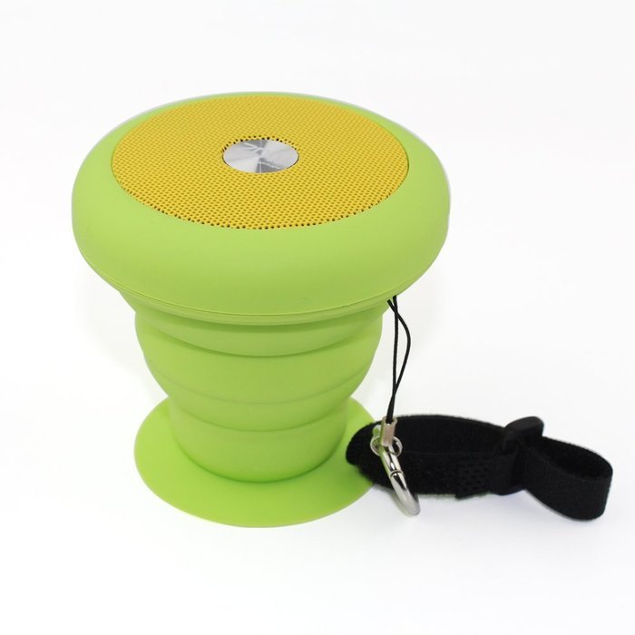 Shower Speaker, Portable Wireless FM Radio Speakers with Suction Cup for Shower Music Beach Pool Outdoor By ZDW... N16