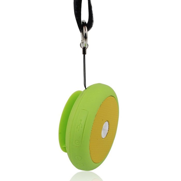 Shower Speaker, Portable Wireless FM Radio Speakers with Suction Cup for Shower Music Beach Pool Outdoor By ZDW... N21