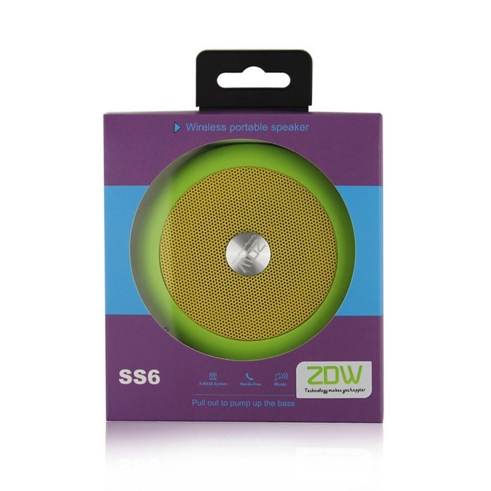 Shower Speaker, Portable Wireless FM Radio Speakers with Suction Cup for Shower Music Beach Pool Outdoor By ZDW... N22