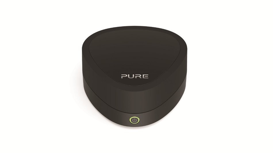 Pure Jongo A2 Wireless Hi-Fi Adapter with Wi-Fi and Bluetooth, Black