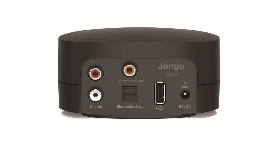 Pure Jongo A2 Wireless Hi-Fi Adapter with Wi-Fi and Bluetooth, Black N2