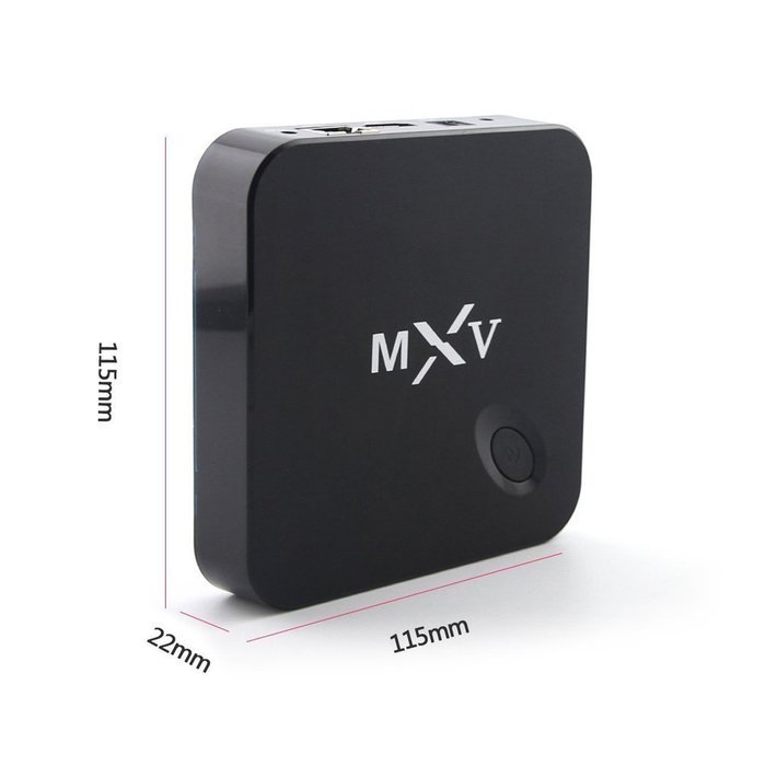 1080P Android TV Box with Kodi MXV MX5 Amlogic S805 Android 4.4 Quad Core Streaming Media Player Set-Top Box for TV N3