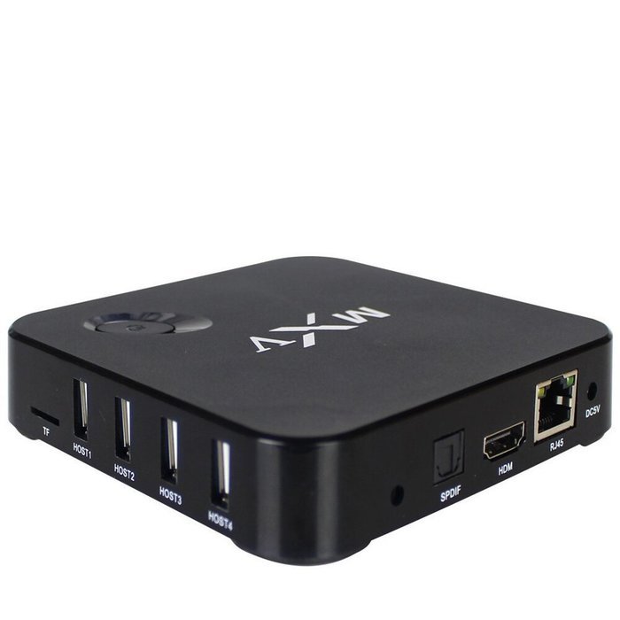 1080P Android TV Box with Kodi MXV MX5 Amlogic S805 Android 4.4 Quad Core Streaming Media Player Set-Top Box for TV N4