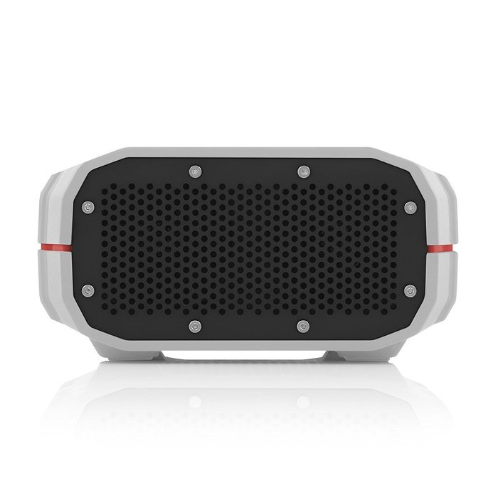 Braven BRV-1 Portable Waterproof Bluetooth Speaker (Grey/Red) N2