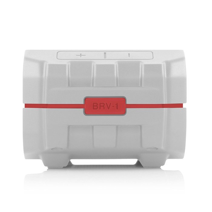 Braven BRV-1 Portable Waterproof Bluetooth Speaker (Grey/Red) N5