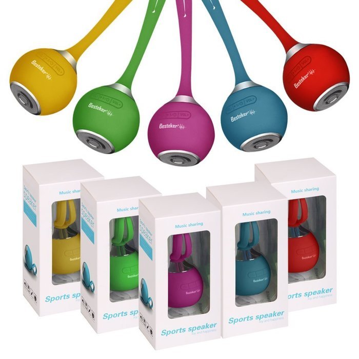 Besteker Outdoor Silicon Drop Resistantance Portable Wireless Speaker Waterproof Bluetooth Speaker Green N7