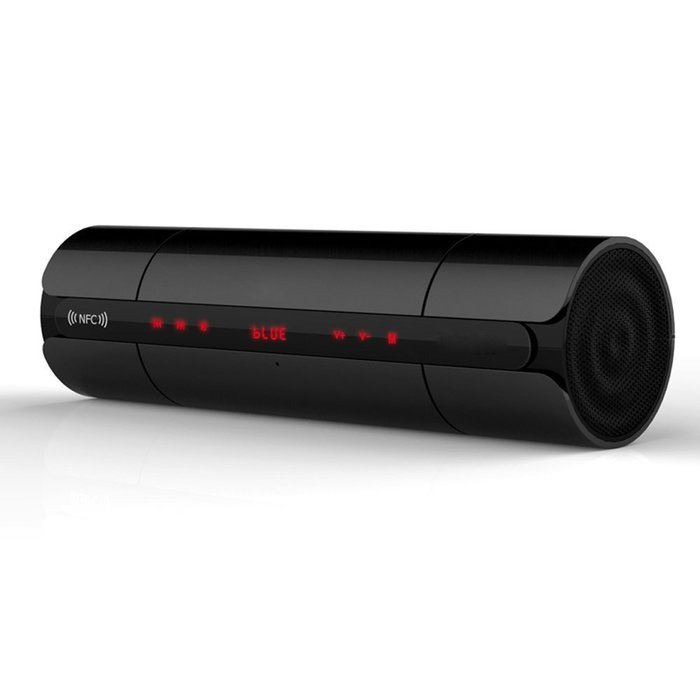 PowerLead Pspe PSP001 Bluetooth speakers 3D-Tumbler NFC Portable Wireless Speaker Stereo With Mic FM-Radio AUX...