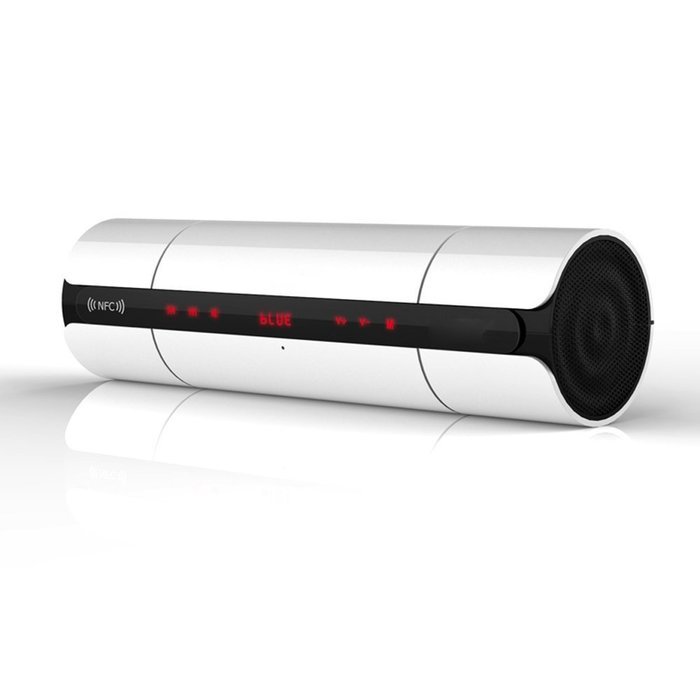 PowerLead Pspe PSP001 Bluetooth speakers 3D-Tumbler NFC Portable Wireless Speaker Stereo With Mic FM-Radio AUX... N9