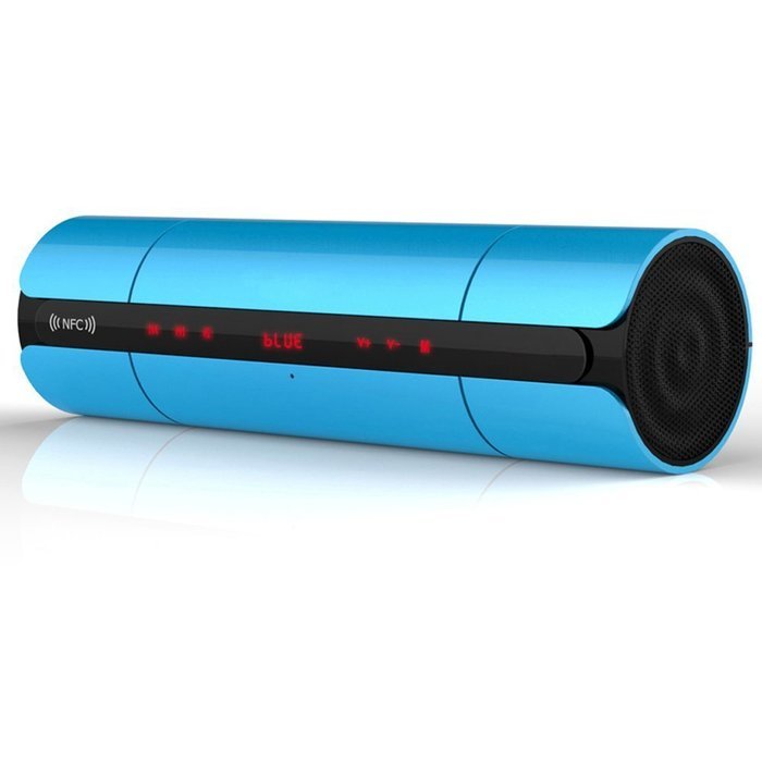 PowerLead Pspe PSP001 Bluetooth speakers 3D-Tumbler NFC Portable Wireless Speaker Stereo With Mic FM-Radio AUX... N17