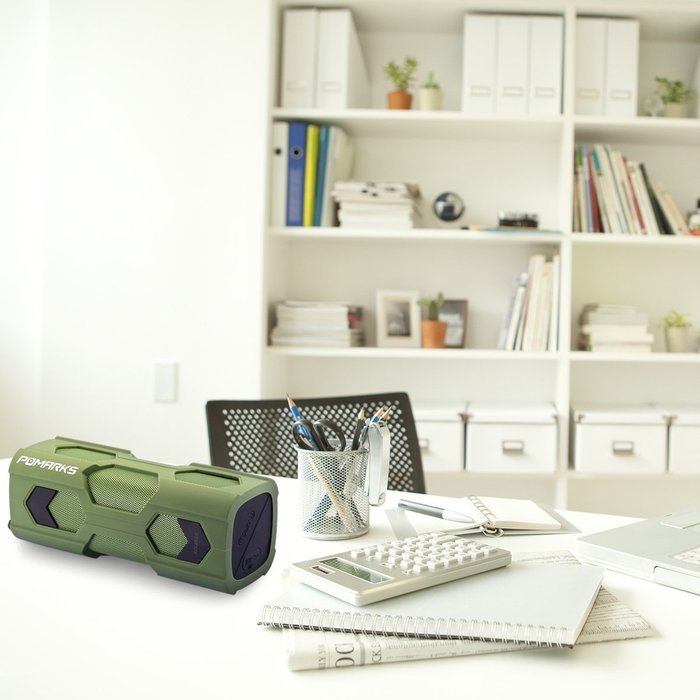 Bluetooth Speaker, Pomarks X1 Portable Wireless Speaker with Dual 5W Drivers, Premium Car Surround Stereo Speaker... N8