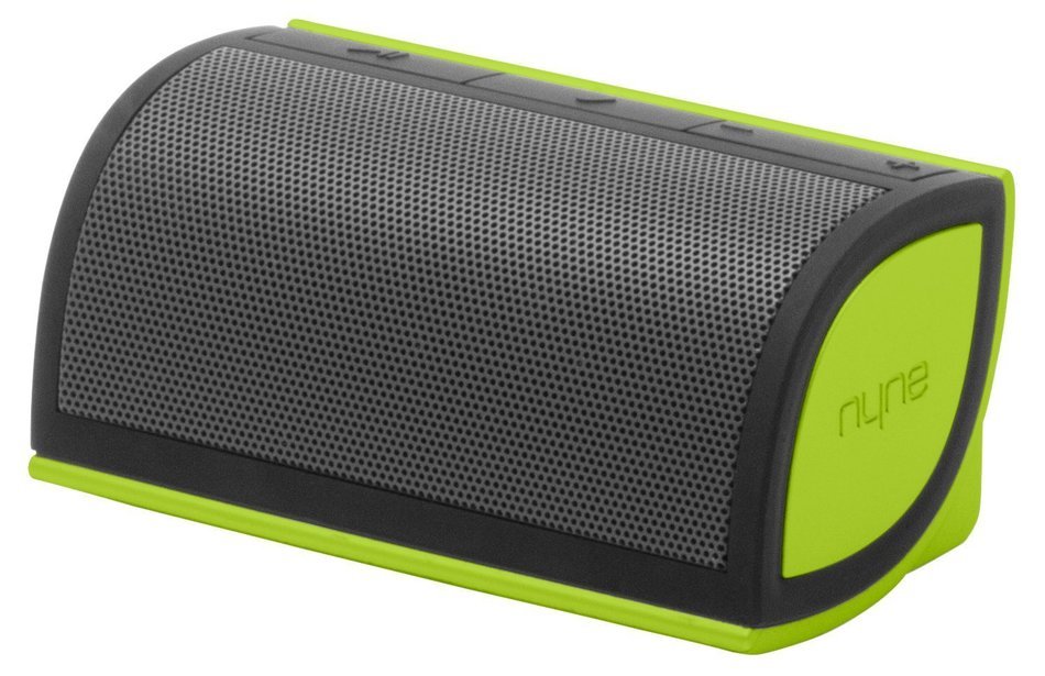 NYNE Multimedia Inc Mini Portable Bluetooth Speaker (White/Purple) N8